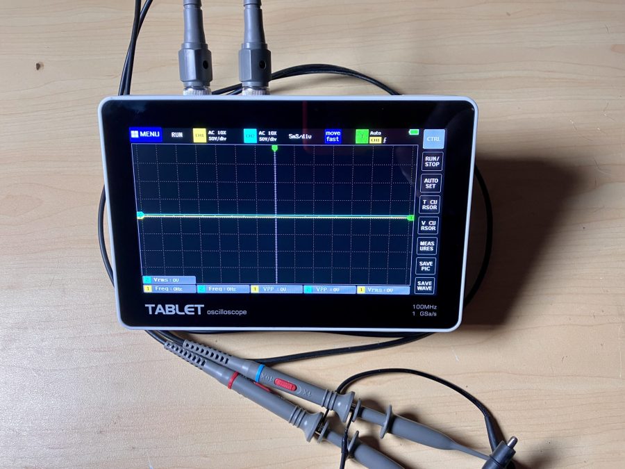 ADS1013D Handheld Oscilloscope