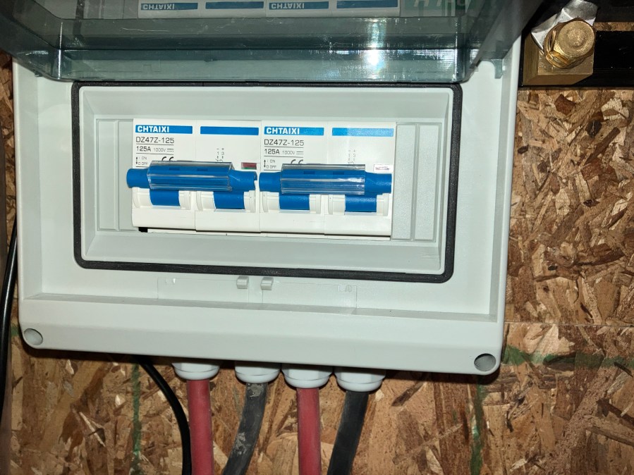 125A 2-Pole DC Breaker (1000V)
