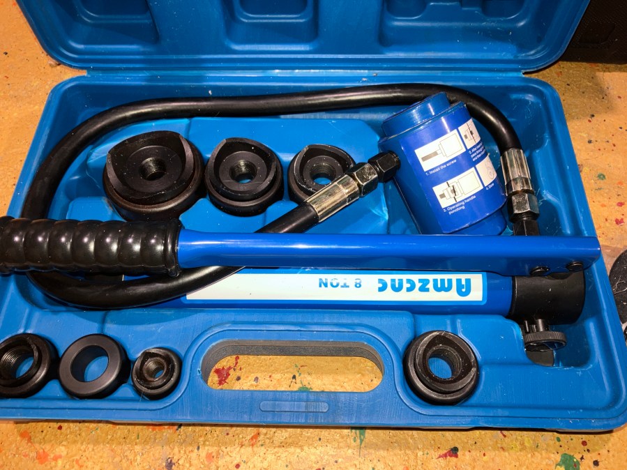 Hydraulic Knockout Punch Kit (1/2″–2″)