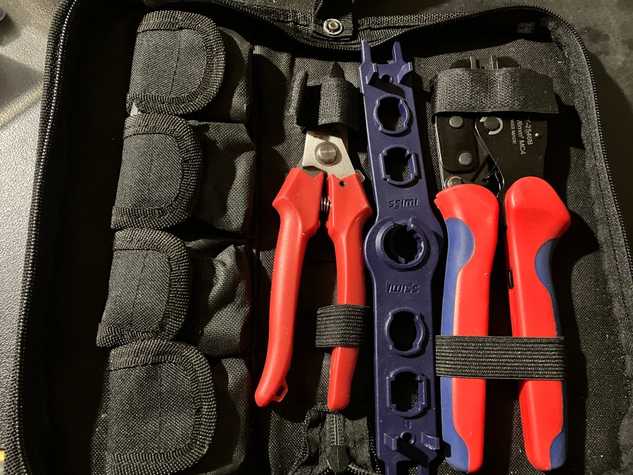 IWISS MC4 Crimp Tool Kit