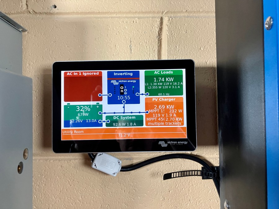 Victron GX Touch 70 Display for Cerbo GX