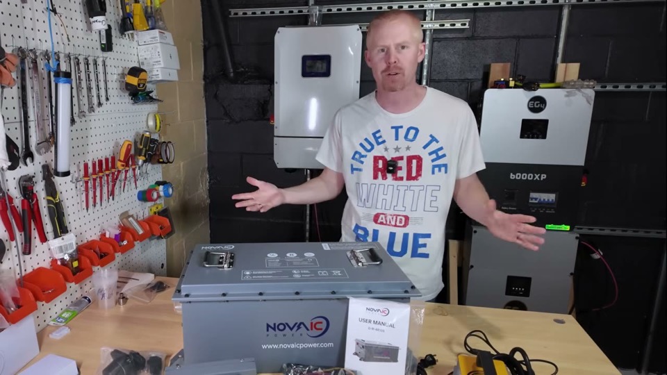 Novaic GR Plus 48V 105Ah Golf Cart Battery
