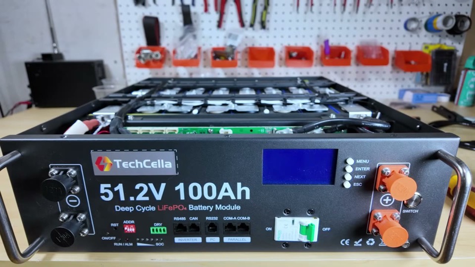 TechCella 48V 100Ah Server-Rack Battery